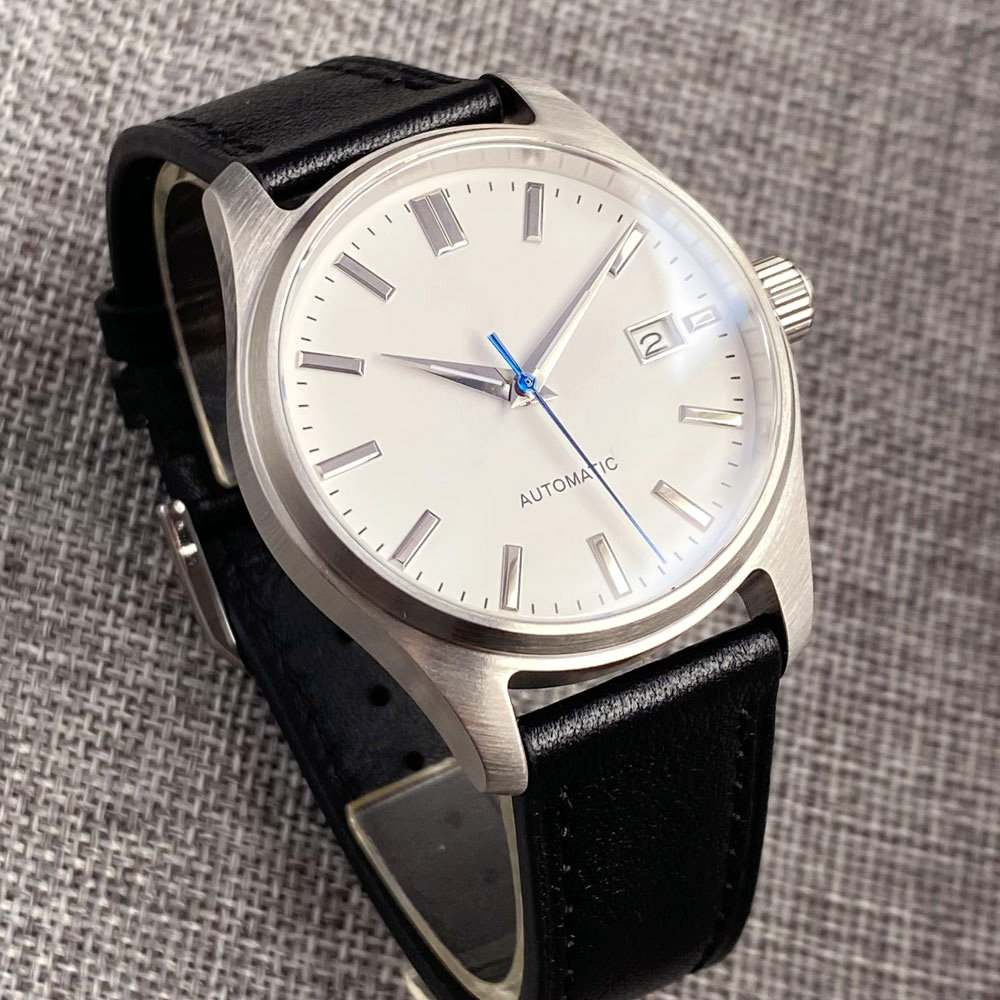 Seiko Watch Presage - Zegarek męski Tandorio, biała tarcza z