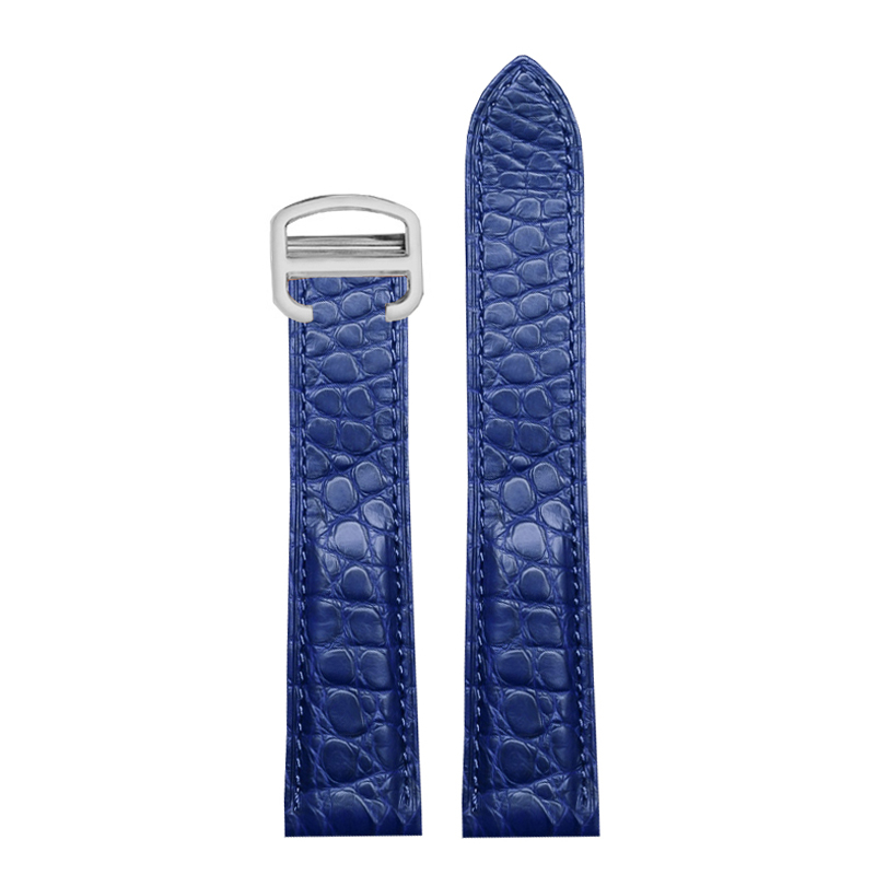 Cartier Watch Ballon Bleu - Pasek do zegarka ze skóry krokodyla,