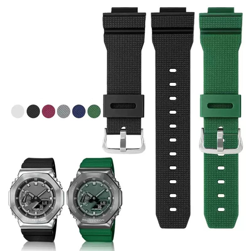 Nato Strap Nylon - Wysokiej jakości gumowy pasek do Casio