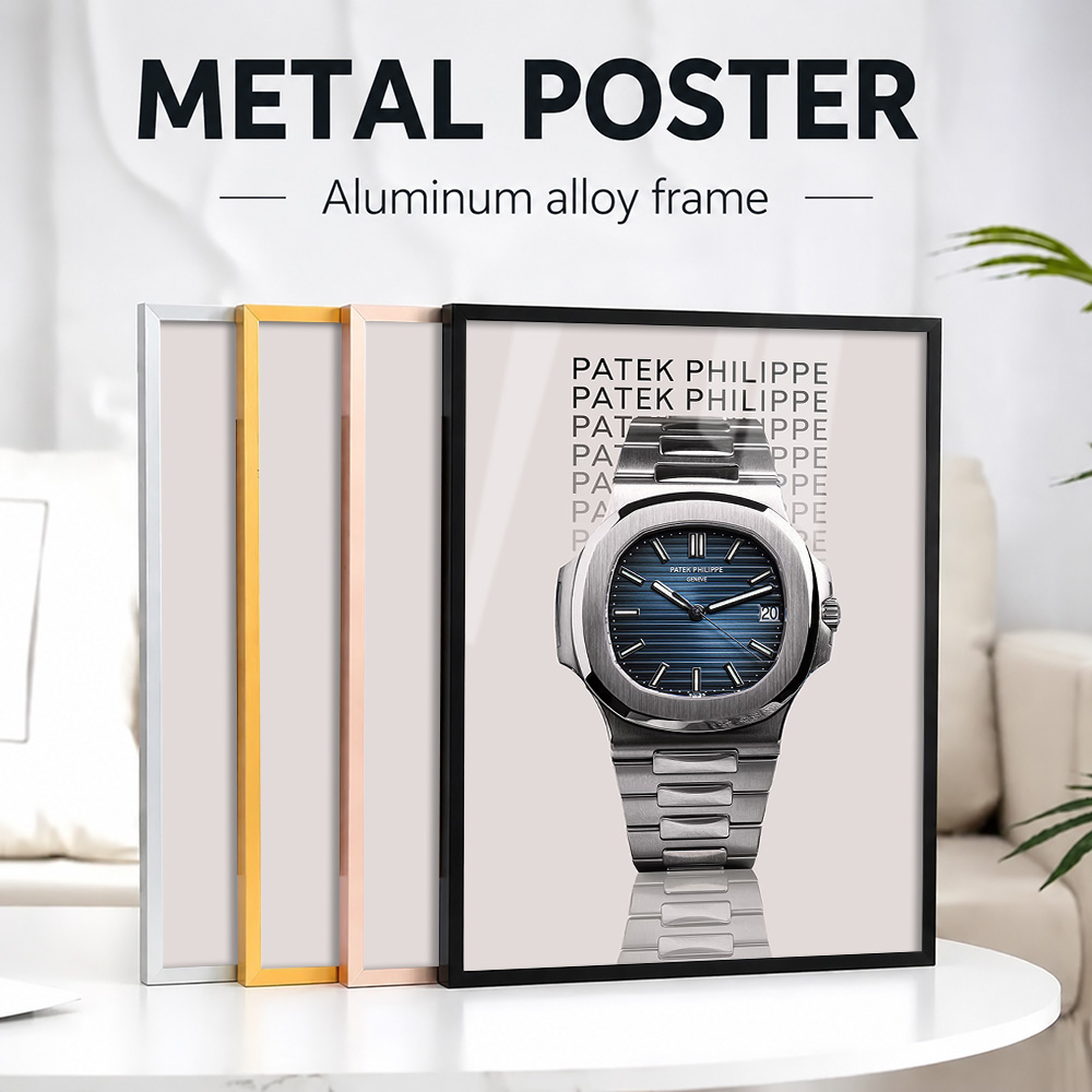 Patek Philippe Watch Nautilus - Patek Philippe Nautilus - Metalowy Obraz