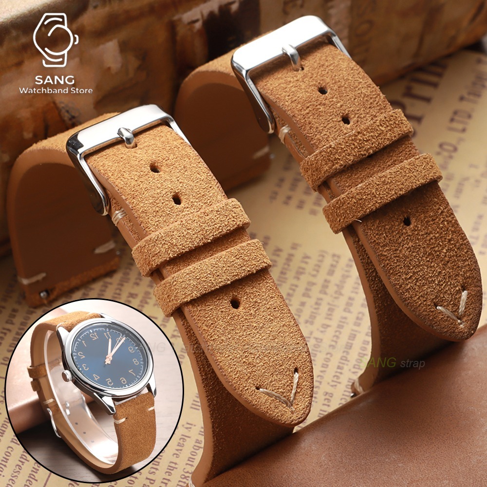 Suede Strap Watch - Pasek zamszowy z szybkim mechanizmem zwalniającym