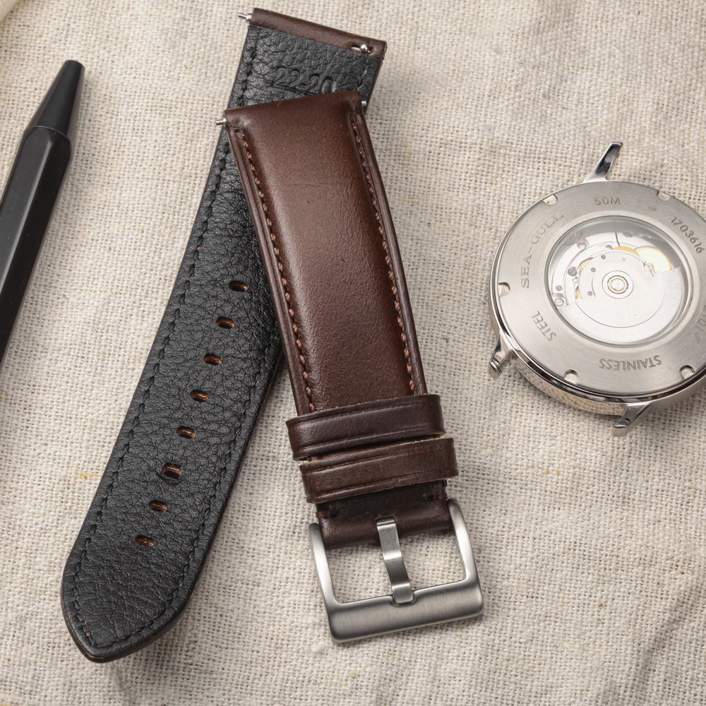 Paski do zegarków Hemsut, skór – Suede Strap Watch recenzja i cena