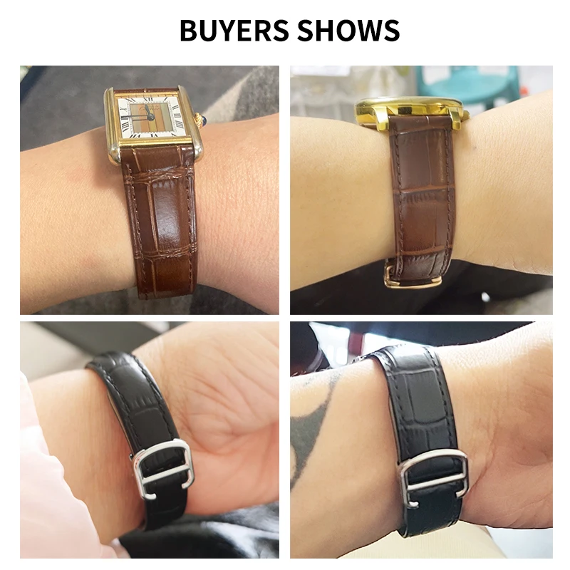 Dla Cartier 18 20 22 23mm pase – Cartier Watch Tank recenzja i cena