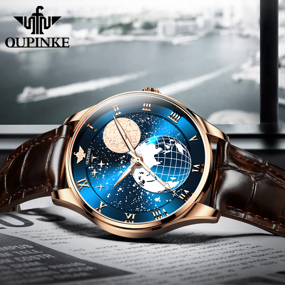 OUPINKE 3177 Męski Zegarek z R – Omega Watch Constellation recenzja i cena