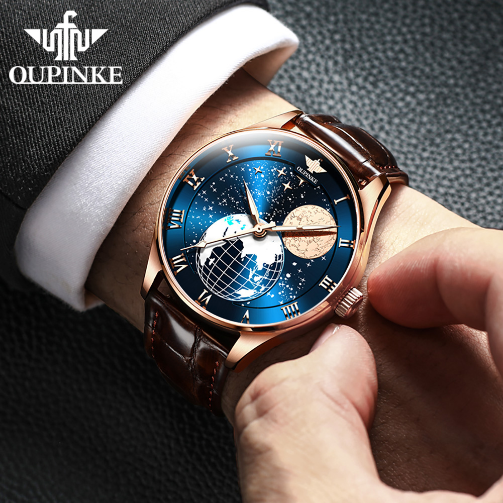 OUPINKE 3177 Męski Zegarek z R – Omega Watch Constellation recenzja i cena