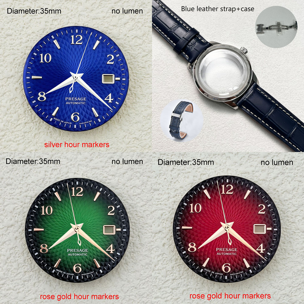 Nowa tarcza z logo NH35, 35 mm – Seiko Watch Presage recenzja i cena