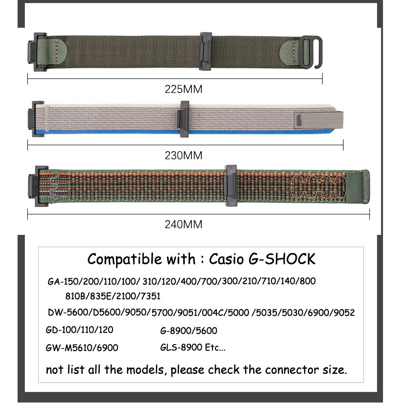 Pasek 16 mm do zegarka Casio G – Nato Strap Nylon recenzja i cena